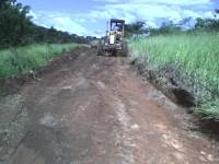 Estrada em construção - Clube de Lavras